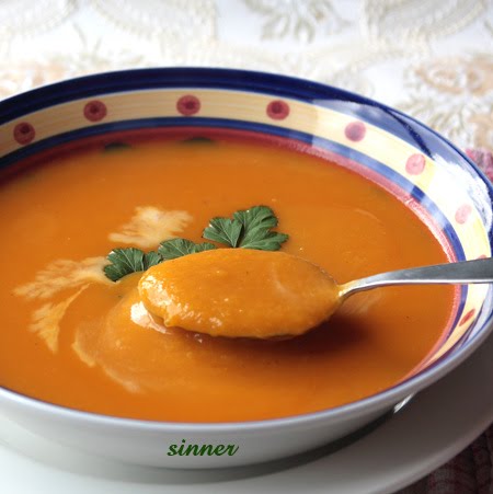Roasted Pumpkin Tomato Soup