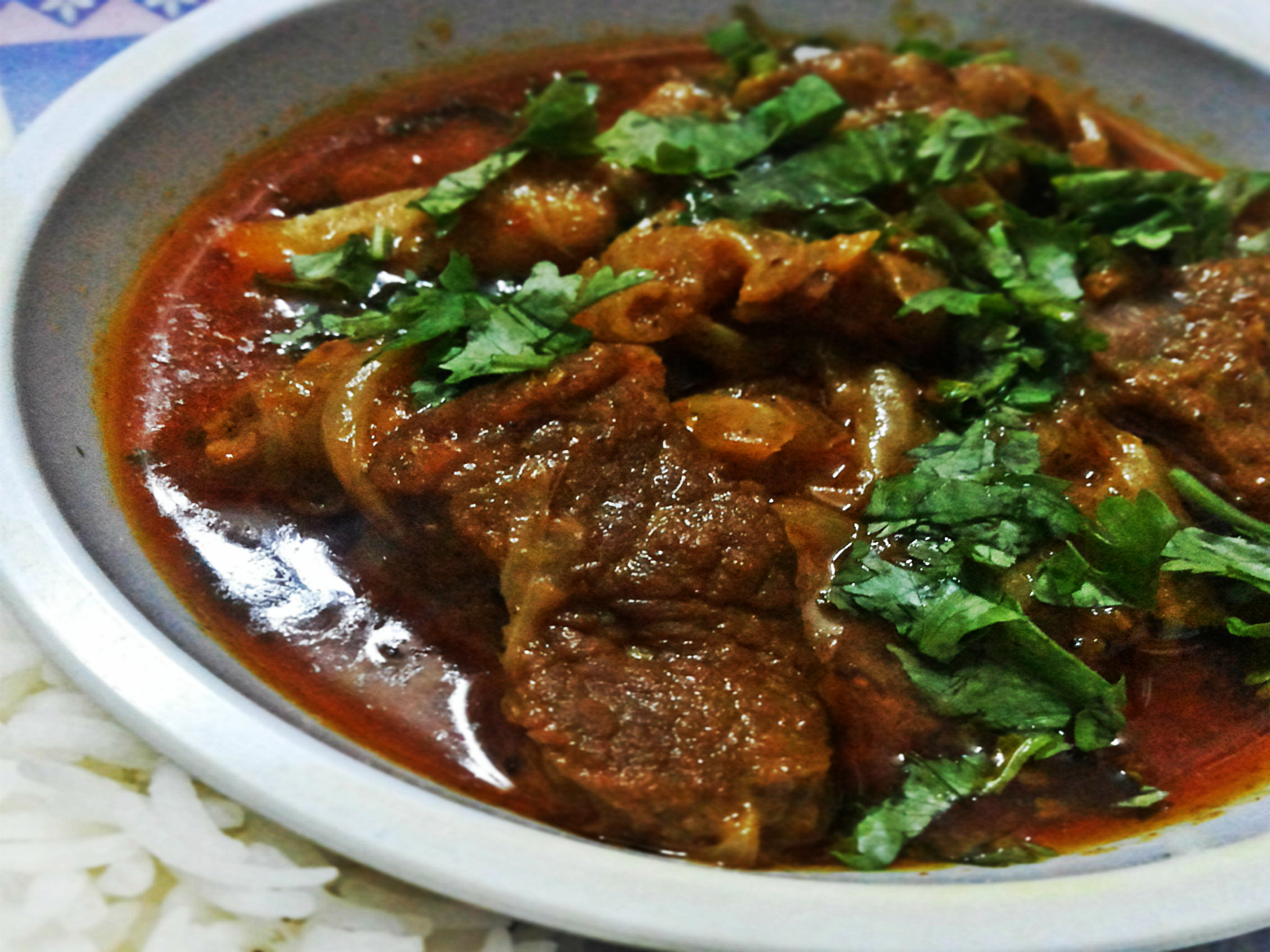 Roasted Mutton Curry Rara Gosht