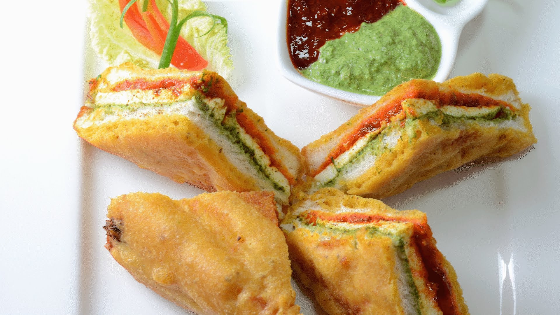 Sandwich Paneer Pakoda