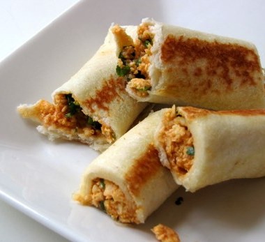 Paneer Egg Rolls