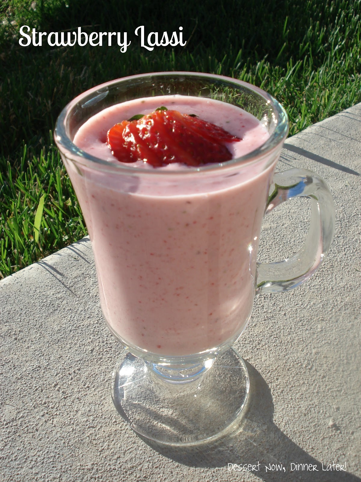 strawberry lassi recipe