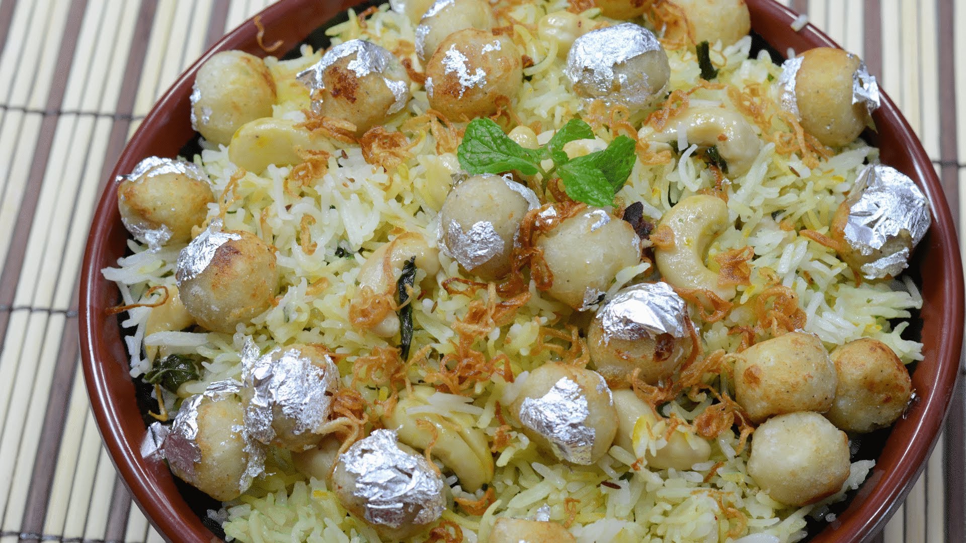 CHEESE PEARLS PULAO