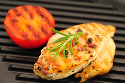 Grilled Mustard Chicken Breasts