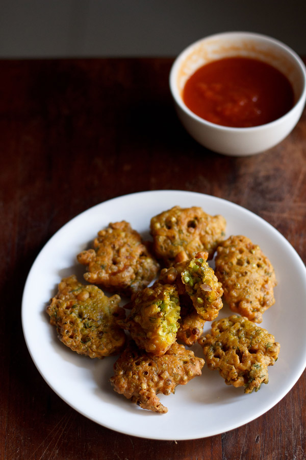 hurda bhajji recipe or hurda pakora