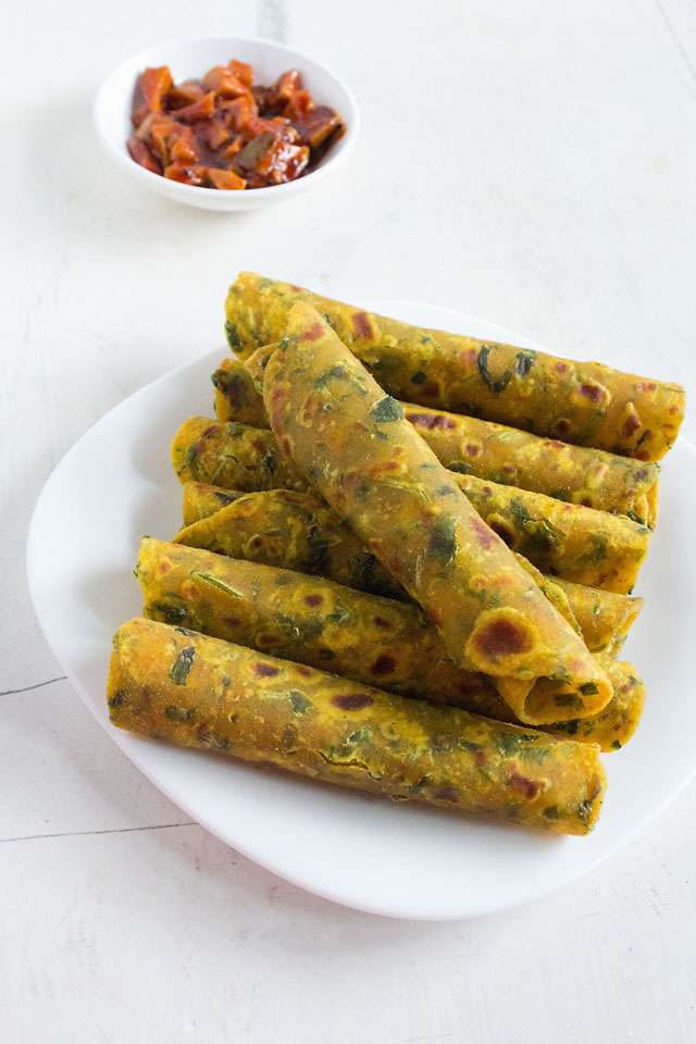 methi thepla recipe