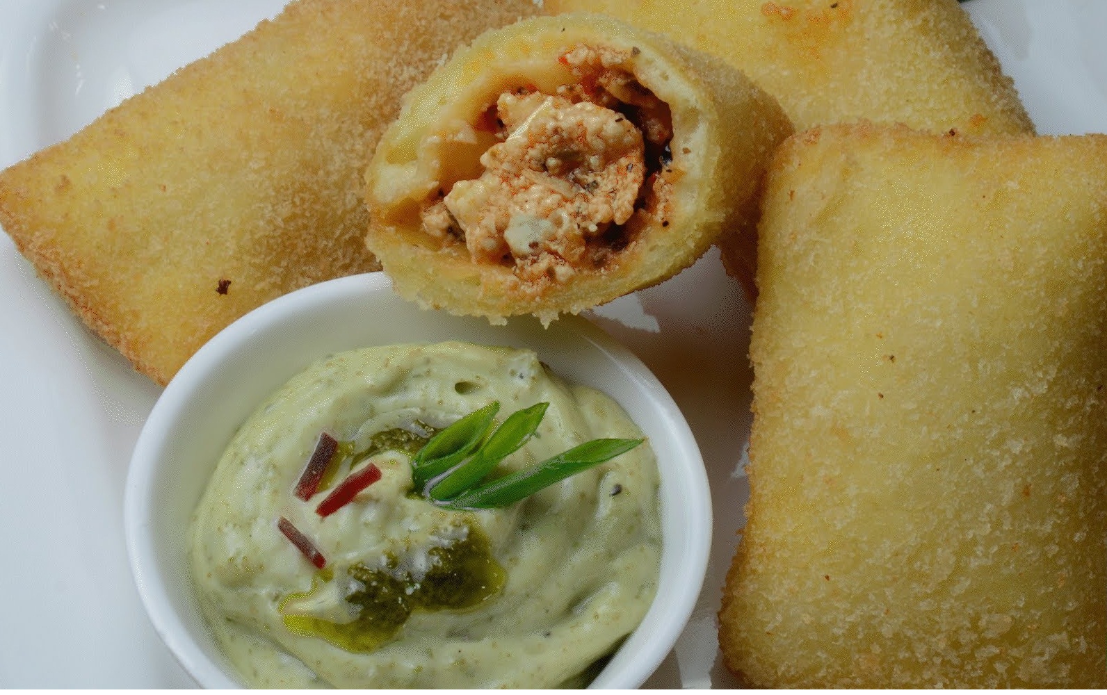 Paneer Pizza Pockets