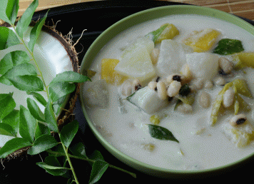 Ash Gourd Pumpkin Coconut Stew Kerala Olan curry