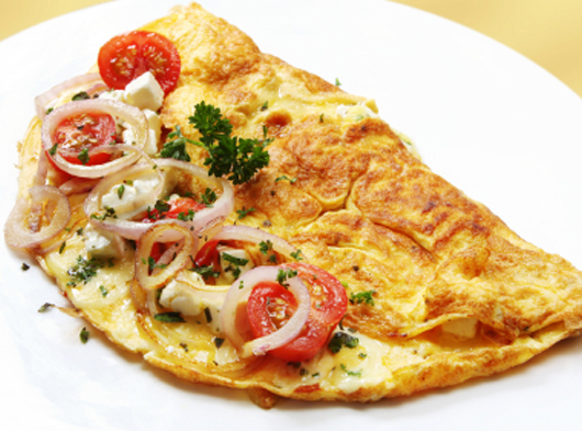 Healthy Mixed Vegetable Omelet