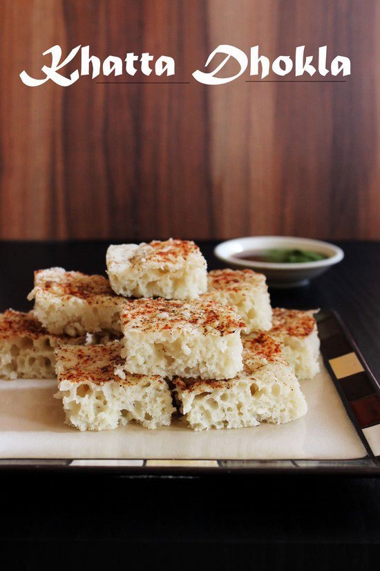 khatta dhokla or white dhokla