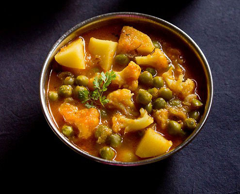 aloo gobi matar recipe