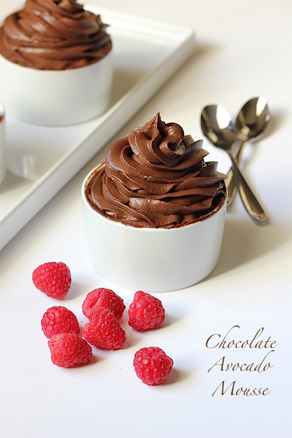 Chocolate avocado mousse recipe