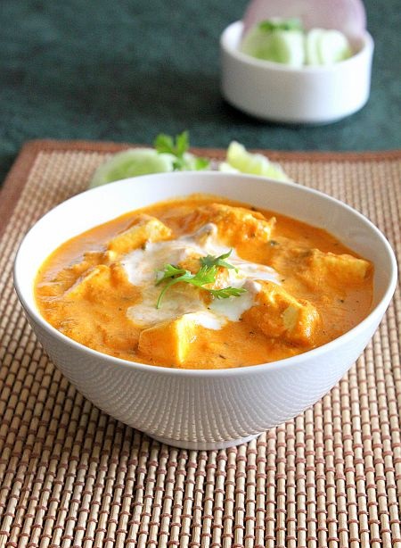Paneer makhanwala recipe