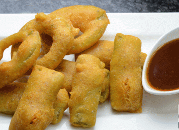 Snake Gourd Fritters Padwal Pakoda