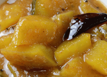 Indian mango Relish Aam kairas