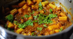 MINT AND BABY CORN CURRY