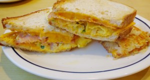 CHEESE BREAD OMELET